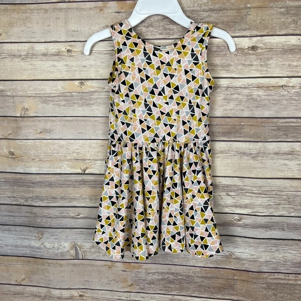 Dot Dot Smile Tank Dress 12-24 Mo Geometric Print